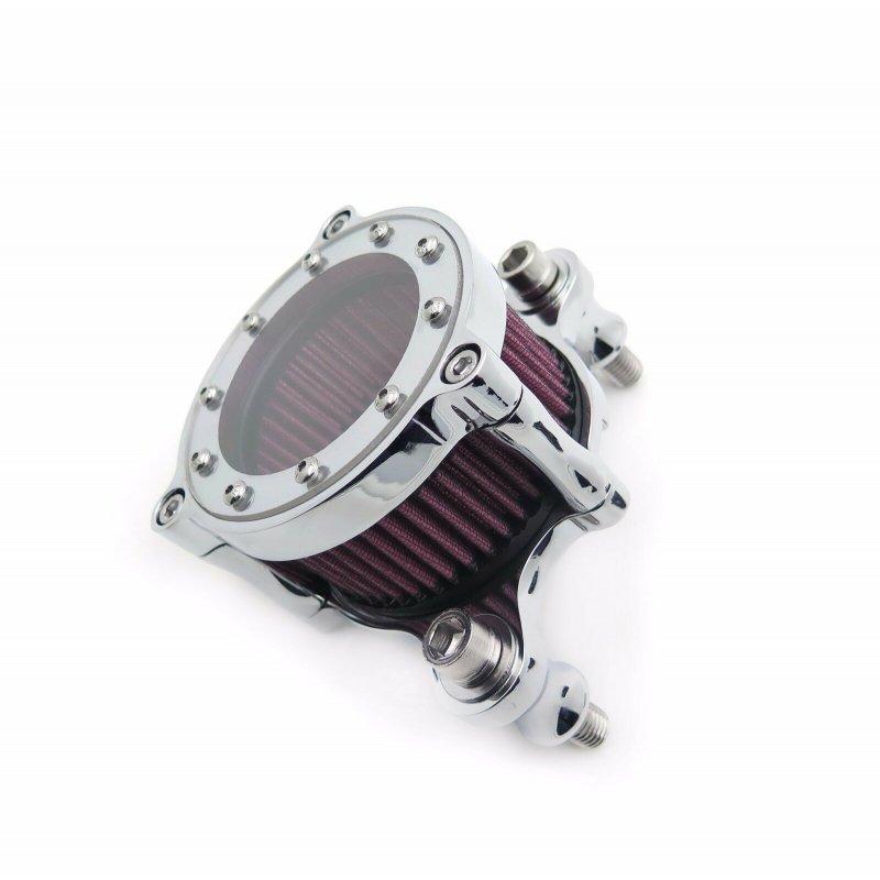 Motorcycle Accessories |   Air Cleaner Intake Filter Motorcycle Air Filter silver Motorcycle Accessories Motorcycle Accessories