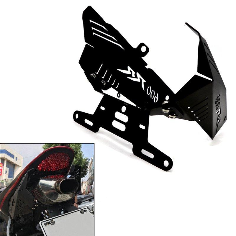 Motorcycle Lights |   License Plate Holder For HONDA CBR600RR F5 07-12 Motorcycle Eliminator Registration Plate Bracket black Motorcycle Accessories Motorcycle Lights