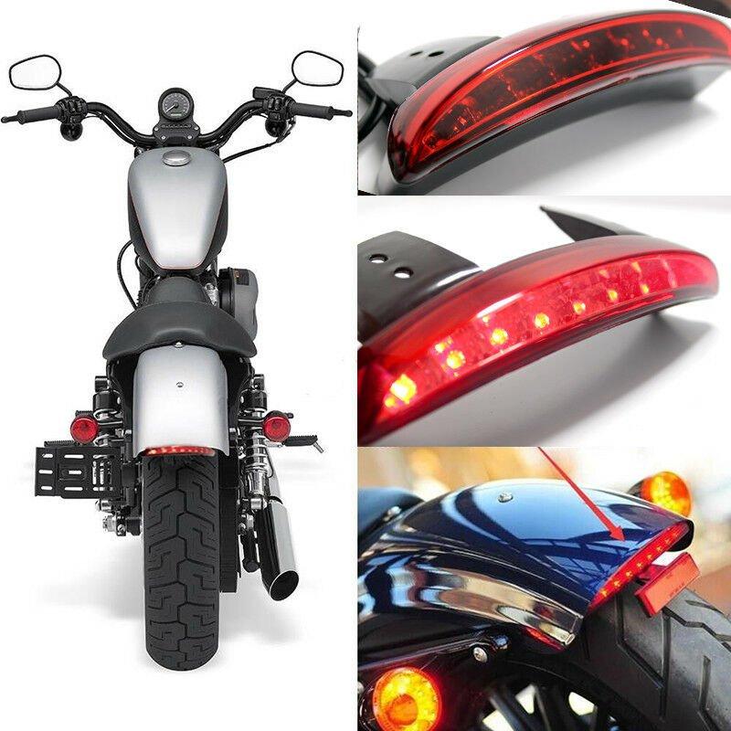 Motorcycle Lights |   Motorcycle LED Taillight Mudguard Brake Light for -Davidson Sportster 883 X Motorcycle Accessories Motorcycle Lights