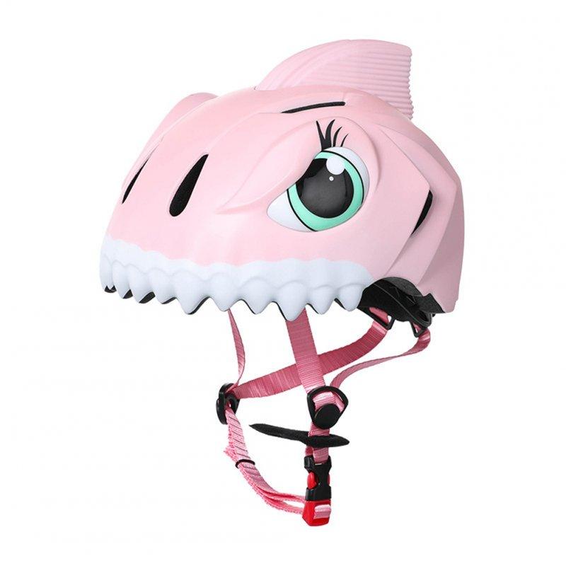 Protective Gears |   Children’s Helmets 3d Animal Adjustable Breathable Hole Safety Helmet For Bicycle Scooter Various Sports Pink _One size Motorcycle Accessories Pink + One size