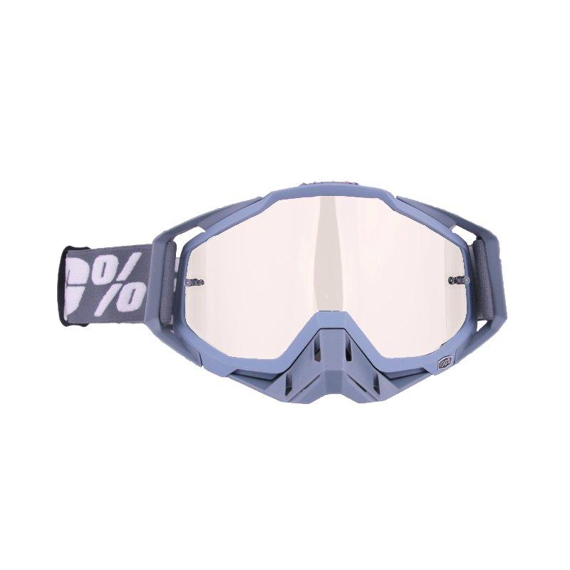 Protective Gears |   Motocross Goggles ATV Casque Motorcycle Glasses Racing Moto Bike Cycling CS Gafas Sunglasses All gray + gray Motorcycle Accessories All gray + gray