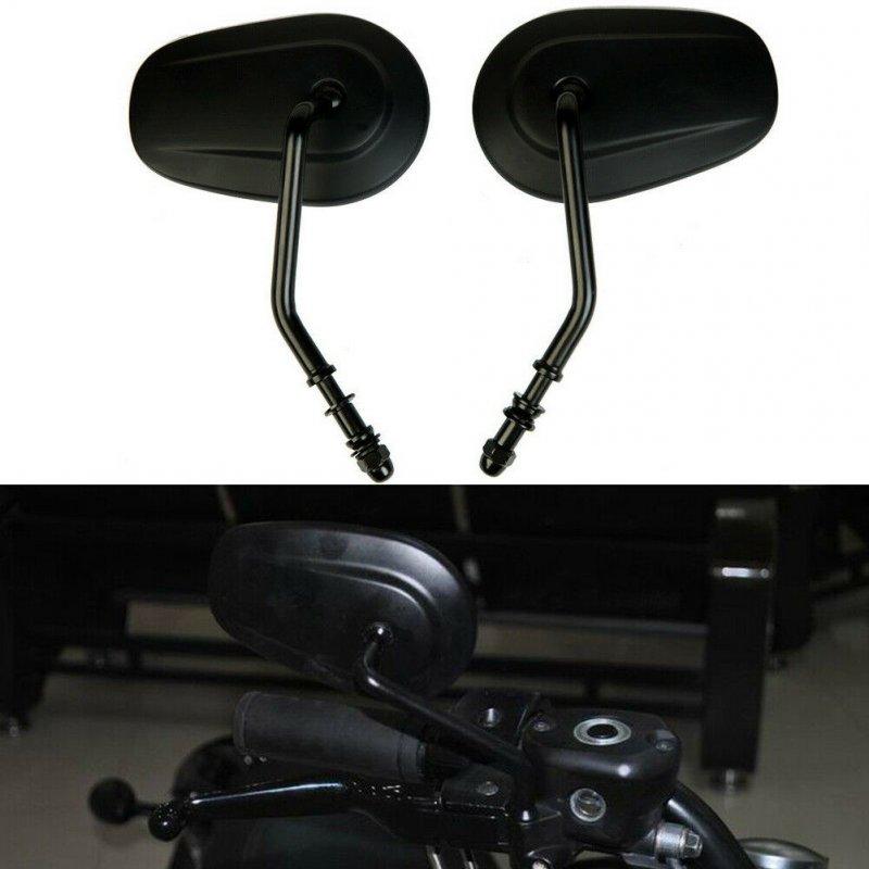 Motorcycle Accessories |   Aluminum Motorcycle Rear View Mirrors black Motorcycle Accessories Black