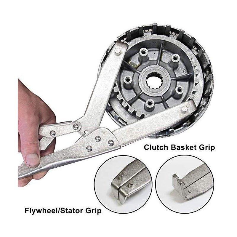 Motorcycle Accessories |   Adjustable Tool Clutch Hub Rotor Sprockets Spanner Wrench Holder Tool Motorcycle Accessories Motorcycle Accessories